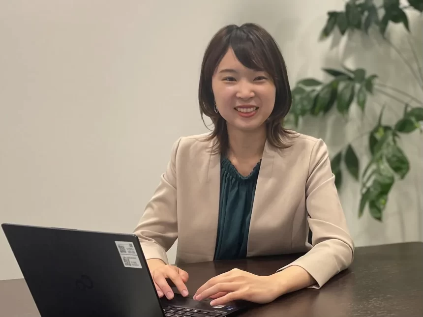 川原さん　インタビュー風景