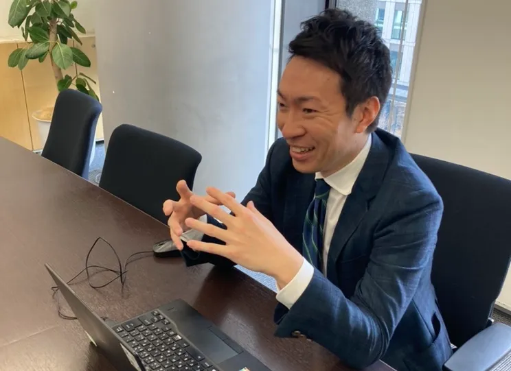 増田さん インタビュー風景