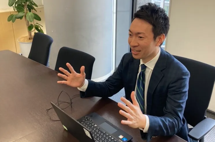 増田さん インタビュー風景2