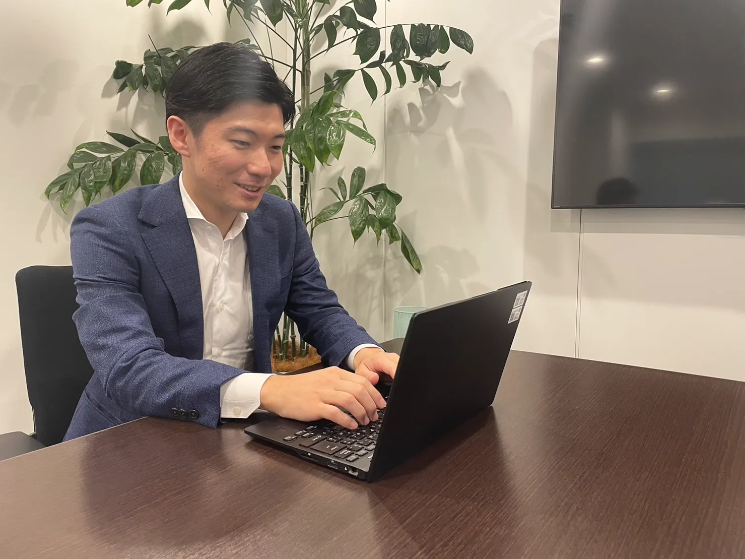 滝川さん インタビュー風景